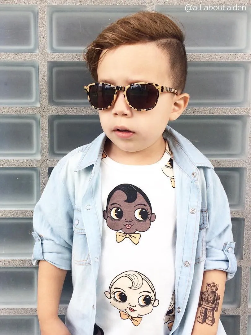 Ducky Street Robot Temporary Tattoos