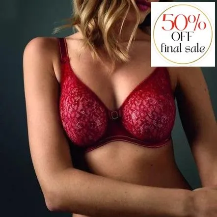 Empreinte Allure Seamless Bra in Rubis 07205