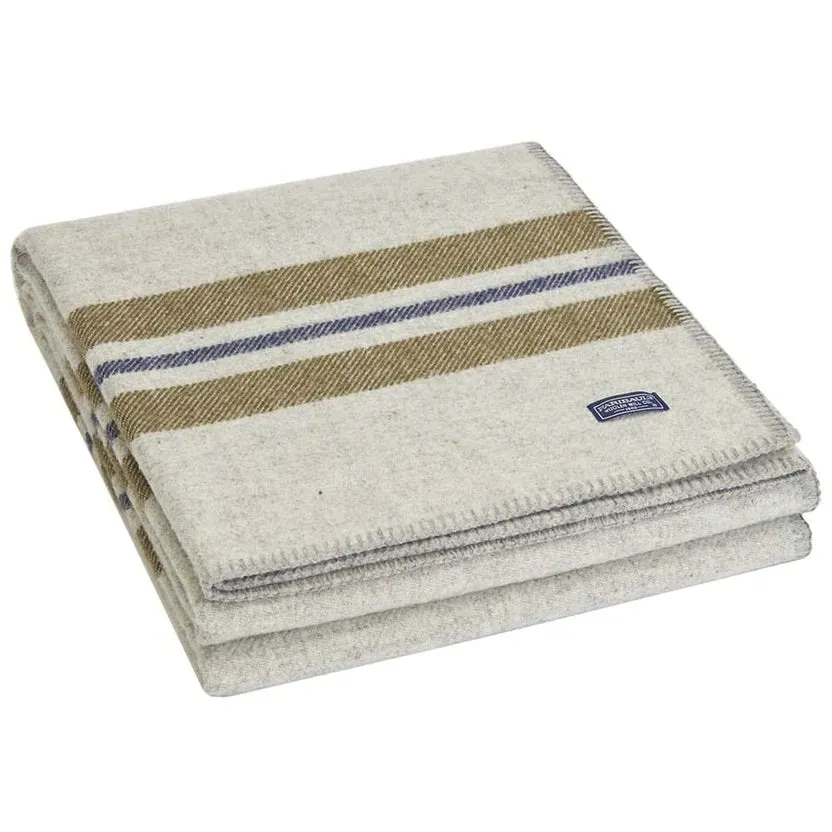 Fairbault Mill -- Cabin Wool Throw (2 Colors)