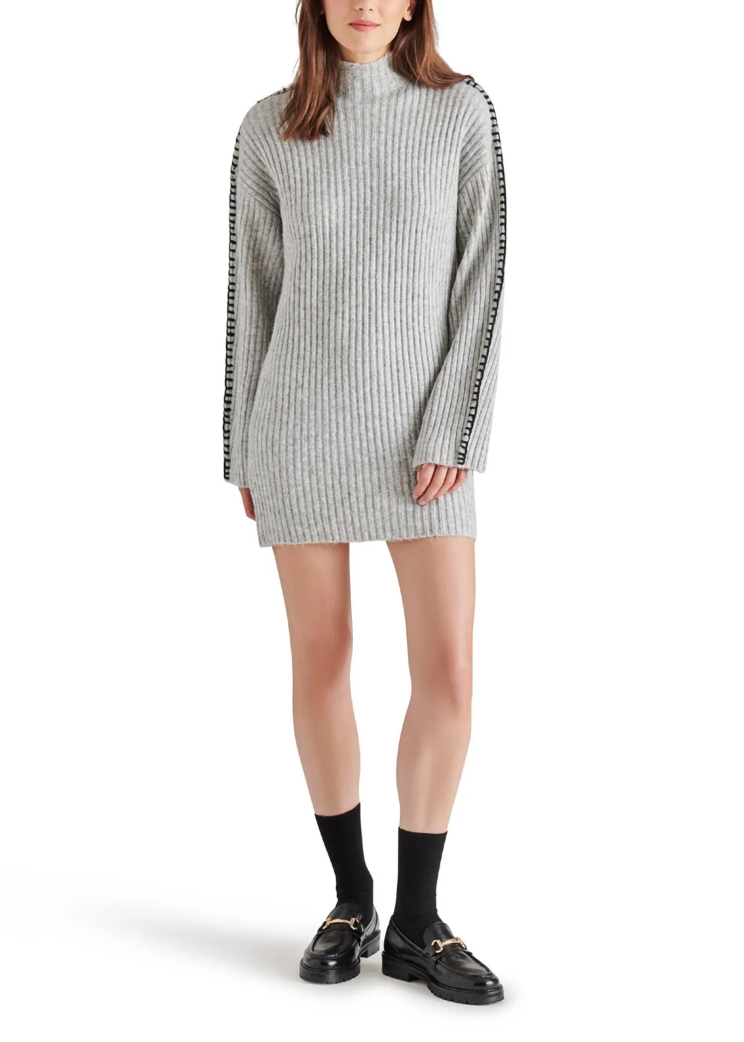Gemma Dress In Heather Grey