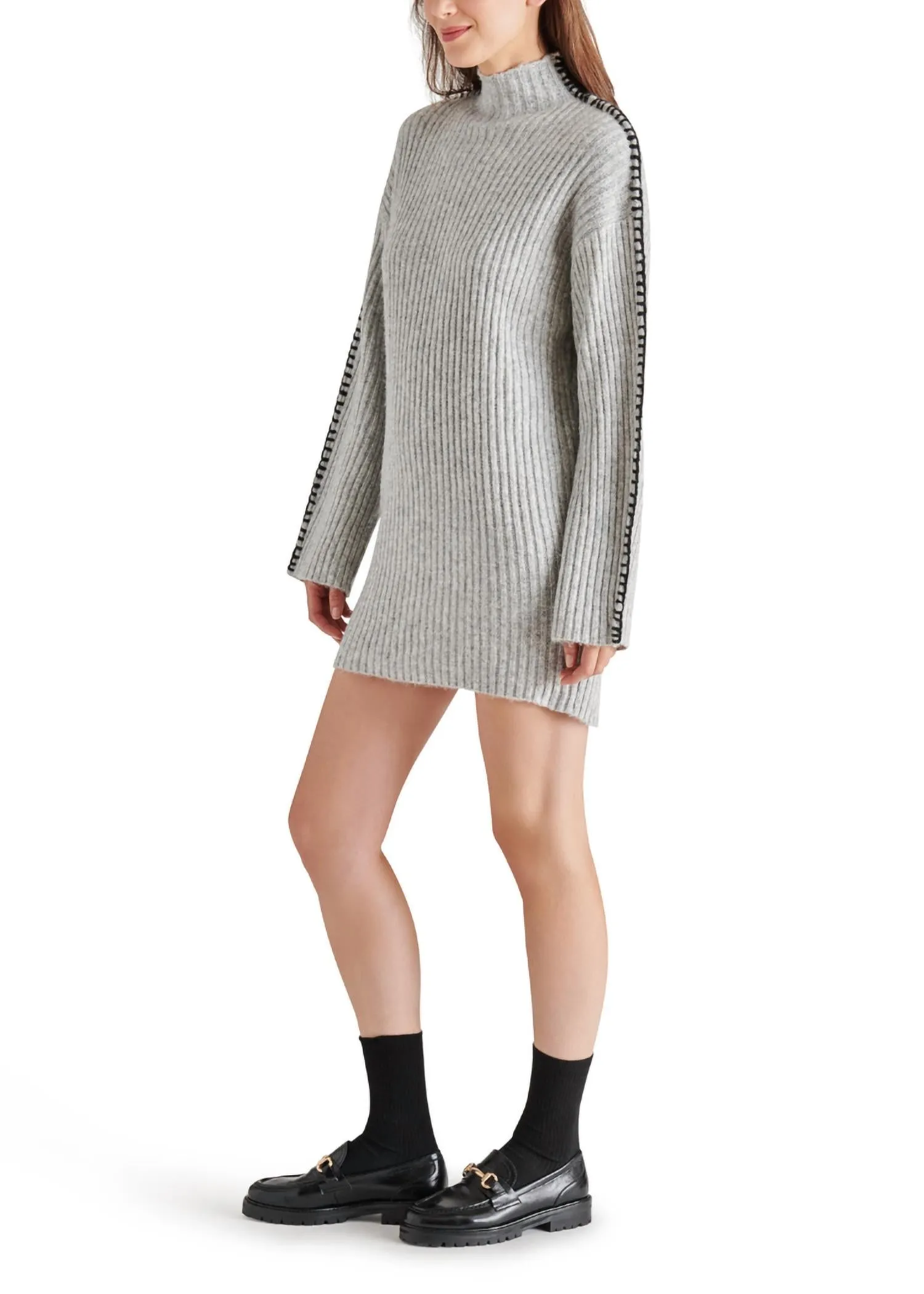 Gemma Dress In Heather Grey