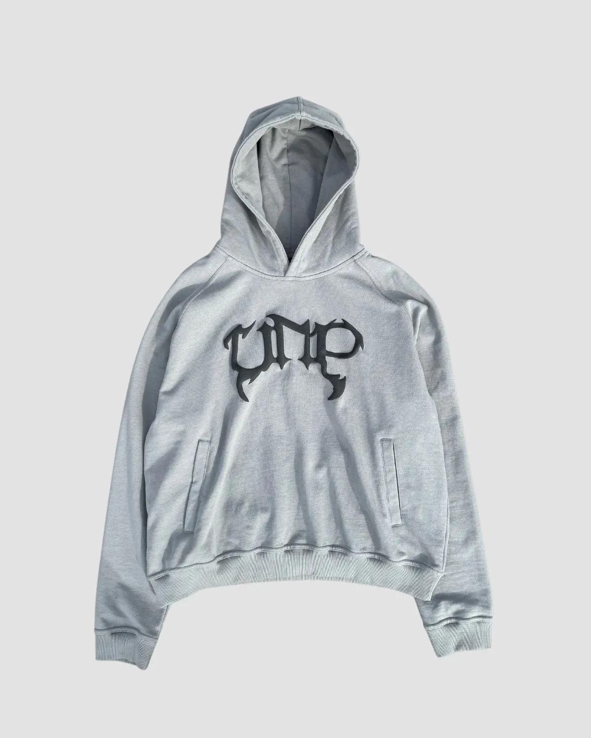 Grey Monochrome Hoodie