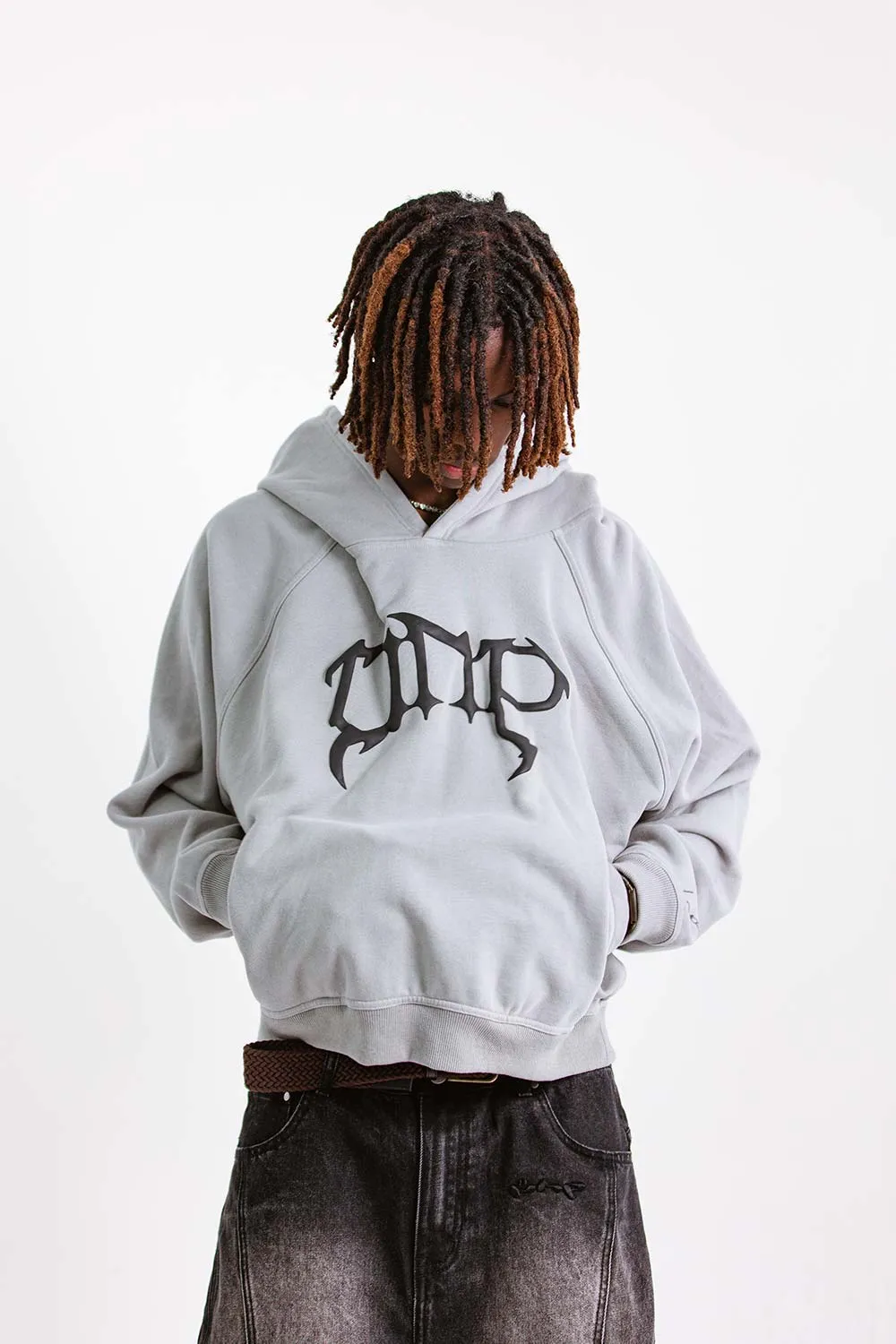 Grey Monochrome Hoodie