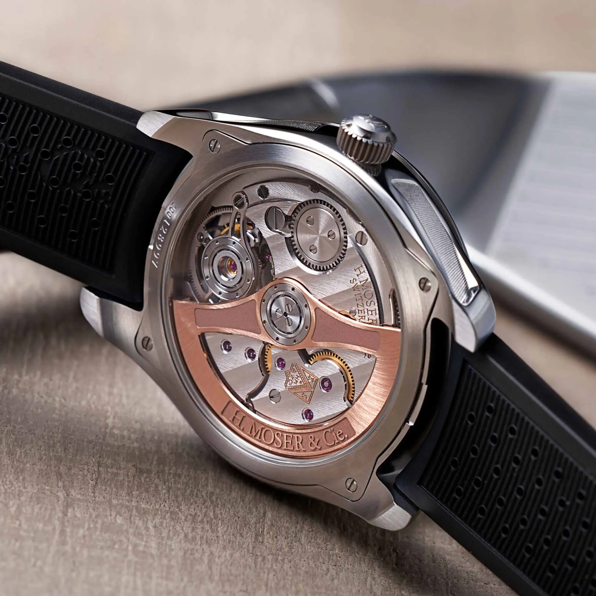 H. Moser & Cie. Pioneer Tourbillon Watch