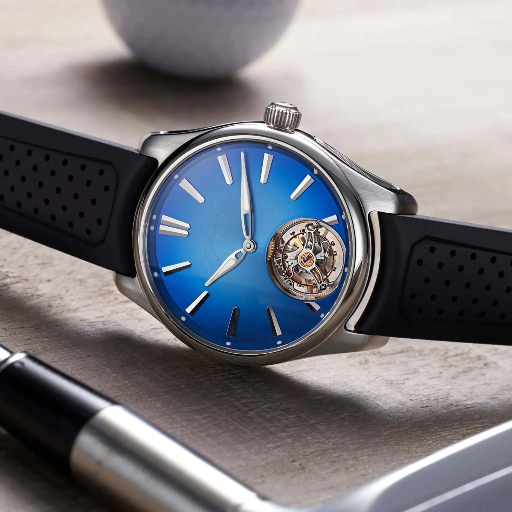 H. Moser & Cie. Pioneer Tourbillon Watch