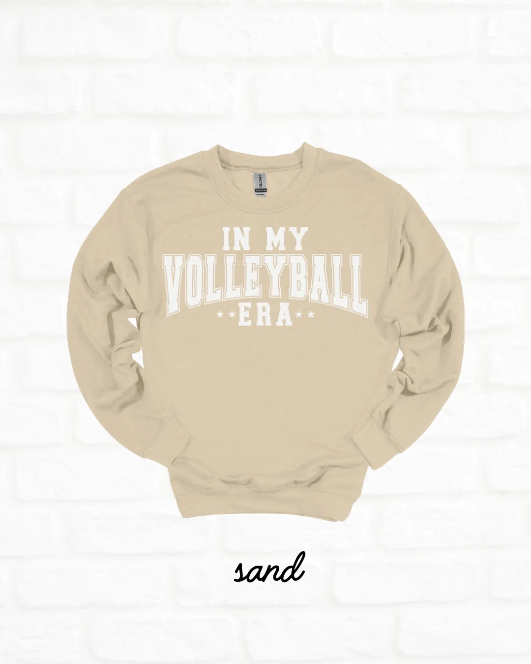 In My Volleyball Era Heavy Blend SAND Sweatshirt