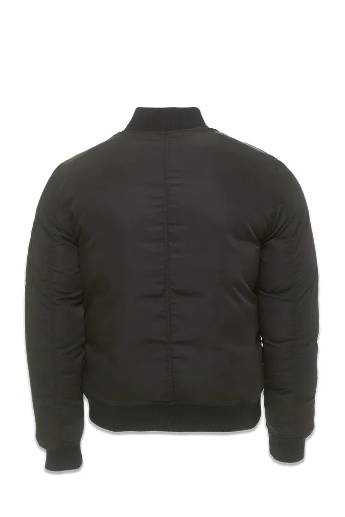 Jordan Craig SQUADRON BOMBER JACKET (BLACK)