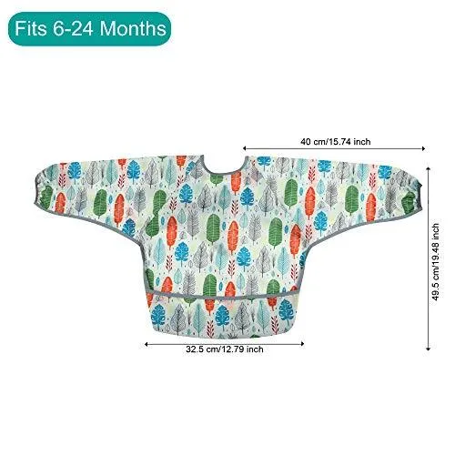 Long Sleeve Bib 3-Pack