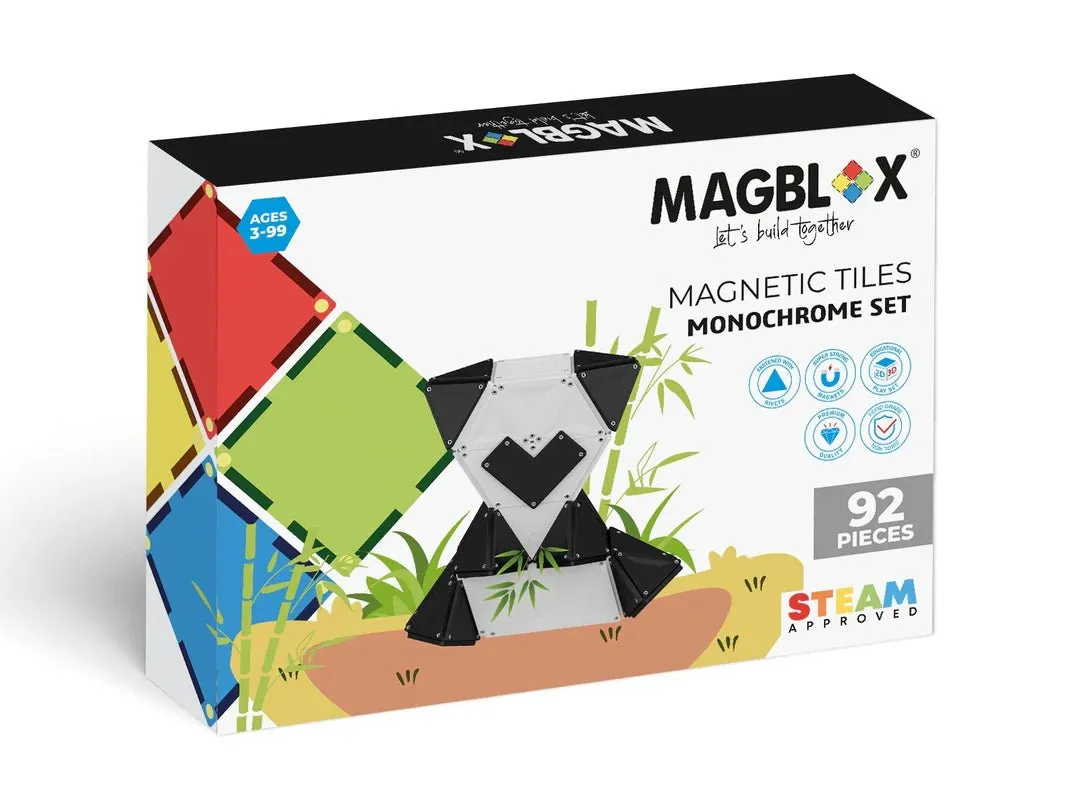 Magblox® Monochrome 92 Pcs Pack
