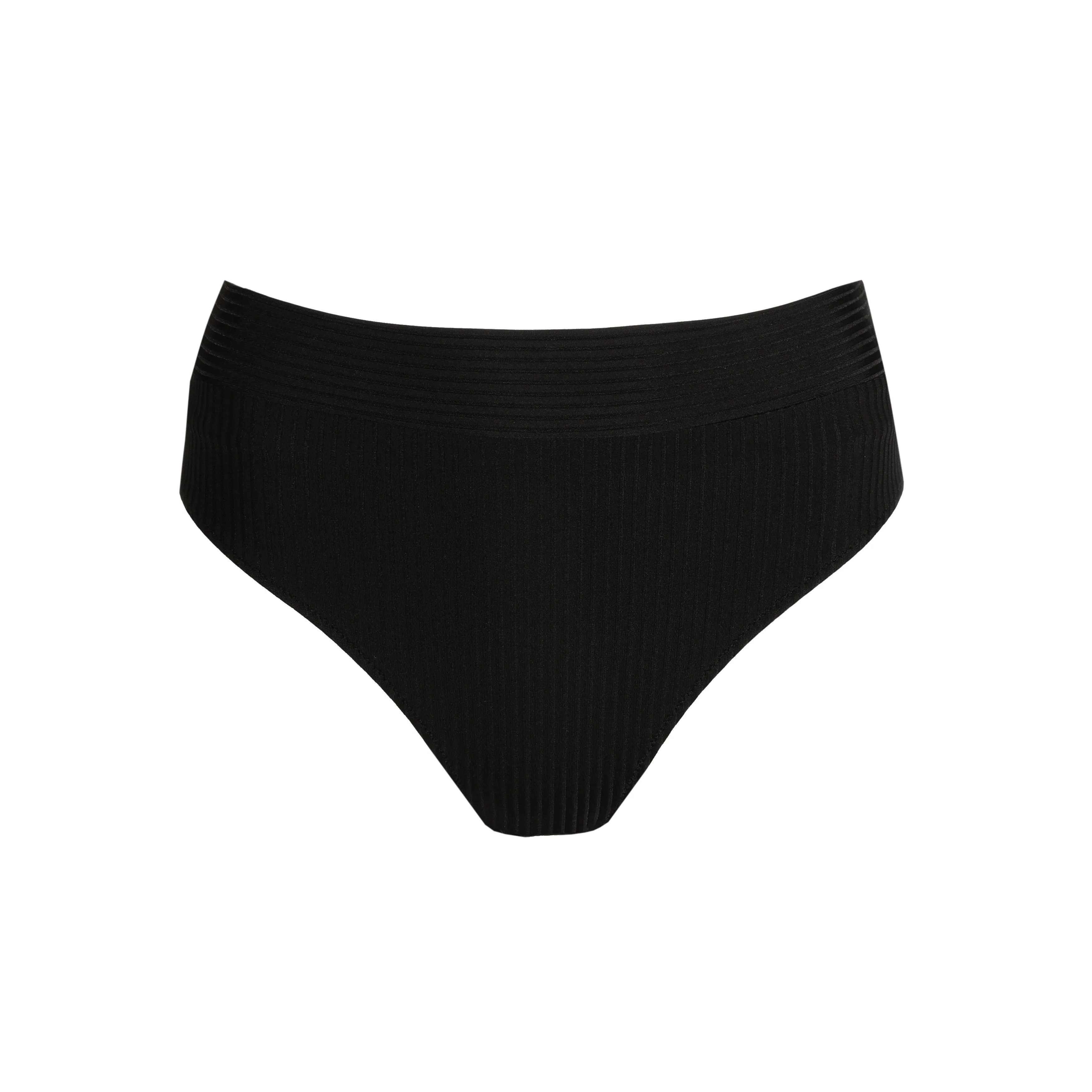 Marie Jo Swim - Emly Bikini Fold Briefs in Blk & Dragon Fruit