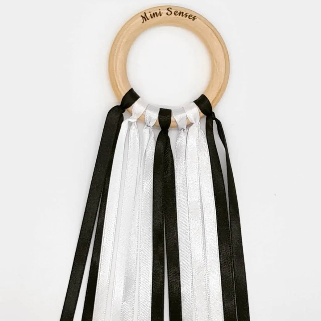Monochrome Sensory Ribbon Ring