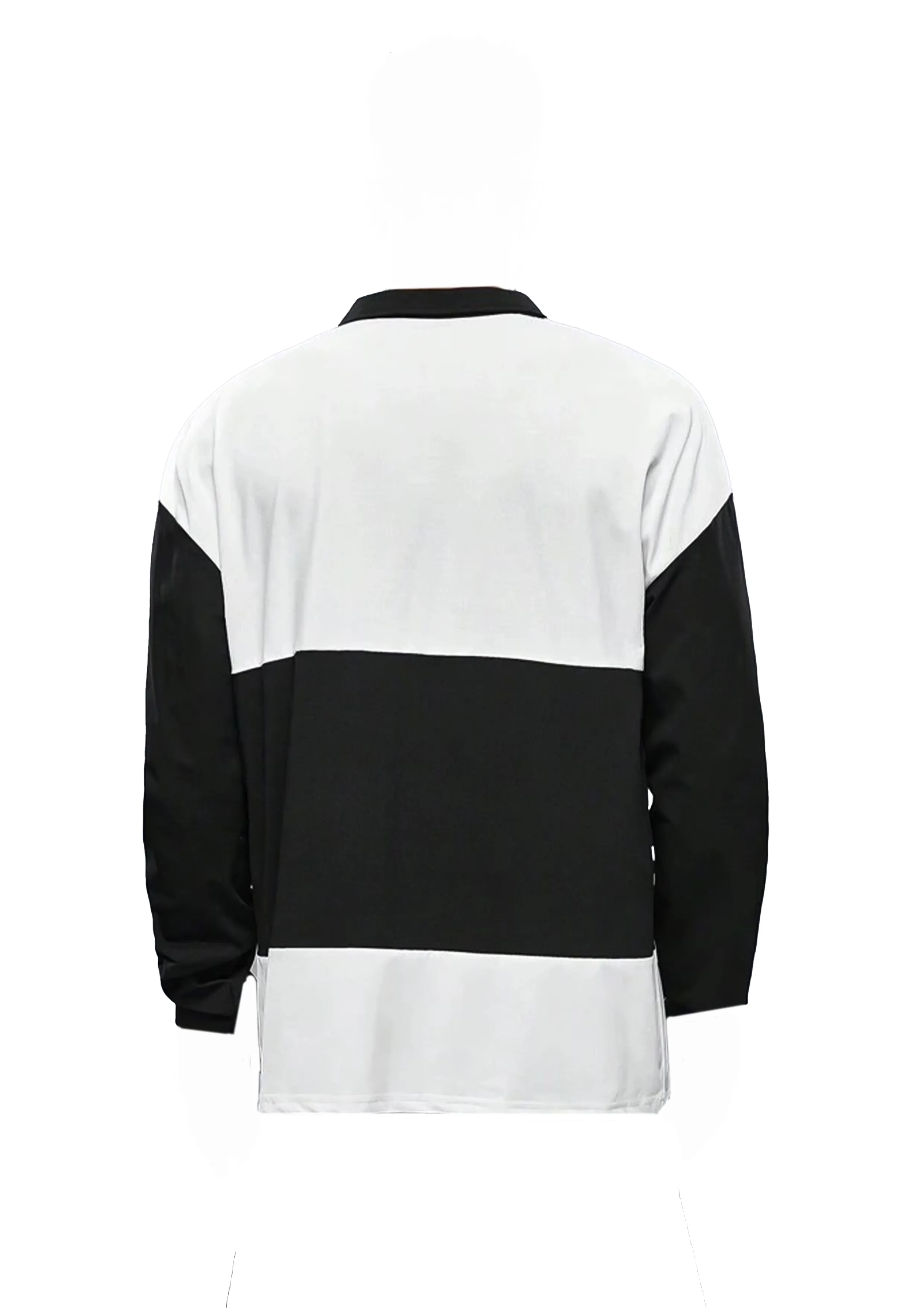 Racing EMRG Men's Casual Color Block Full Sleeves Polo T-Shirt